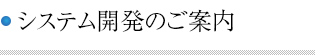 システム開発のご案内